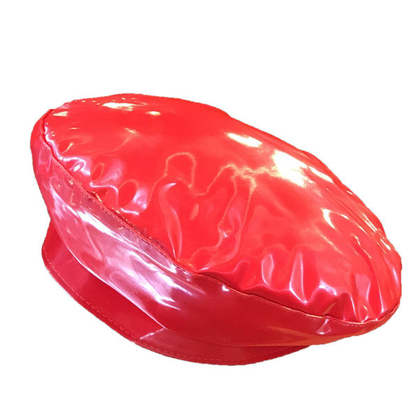 Palarie de dama din piele tip bereta