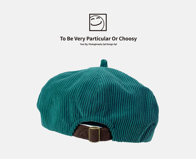 Palarie de dama din catifea catifea tip bereta