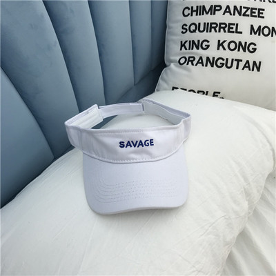 Vizor zilnic pentru femei cu broderie