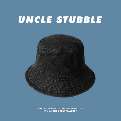 Palarie de dama din denim tip pescuit - stil retro