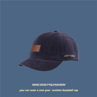 Palarie casual cu broderie si emblema pentru femei si barbati