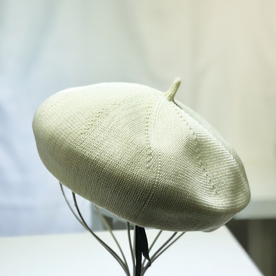 Palarie de dama bereta tricotat subtire in mai multe culori