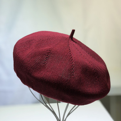 Palarie de dama bereta tricotat subtire in mai multe culori