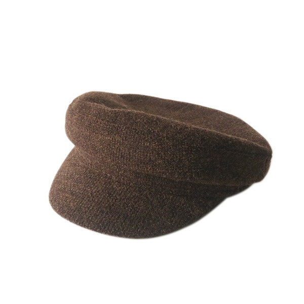 Palarie dama - tip bereta in doua culori