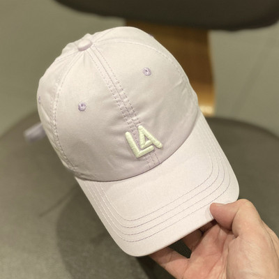 Palarie casual de dama cu vizor si inscriptie brodata