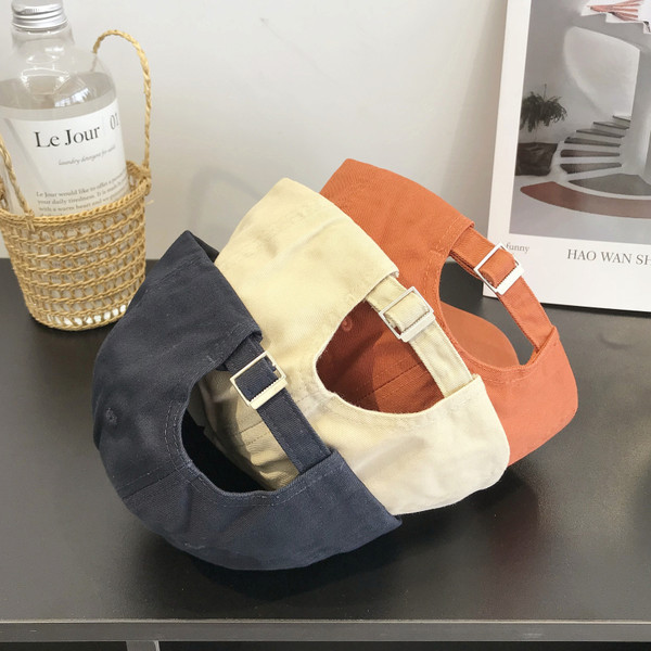 Palarie de dama monocolor cu vizor