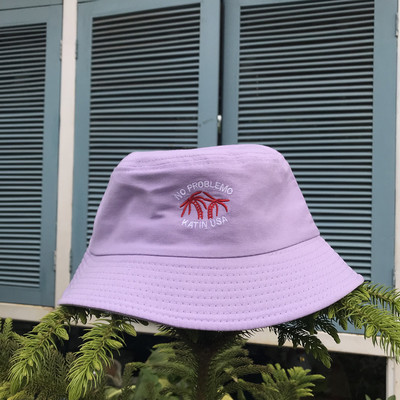 Palarie de pescuit dama cu broderie - mai multe modele