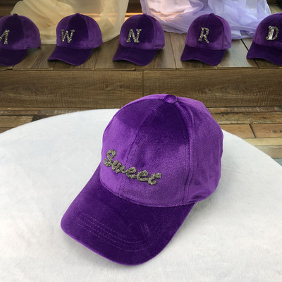 Palarie casual dama cu viziera si pietre