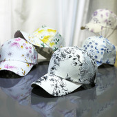 Palarie dama model nou cu flori si vizor