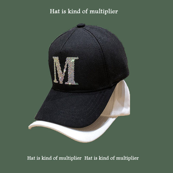 Palarie casual dama cu vizor si pietre-Model nou