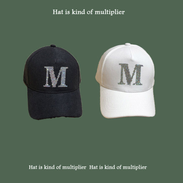 Palarie casual dama cu vizor si pietre-Model nou