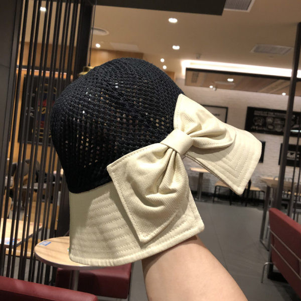 Palarie de pescuit de dama cu panglica