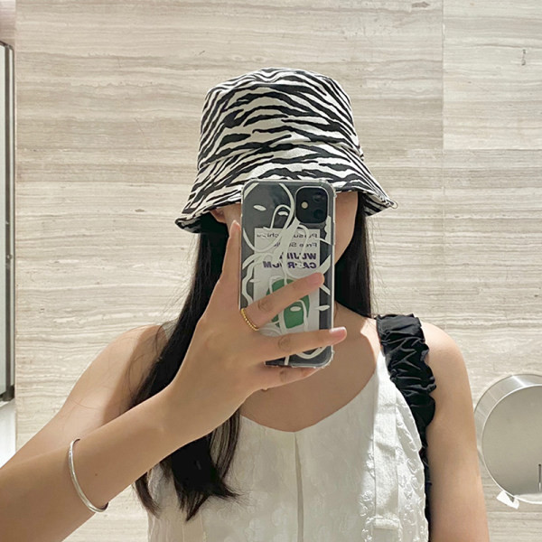 Palarie de pescuit de dama cu imprimeu animal