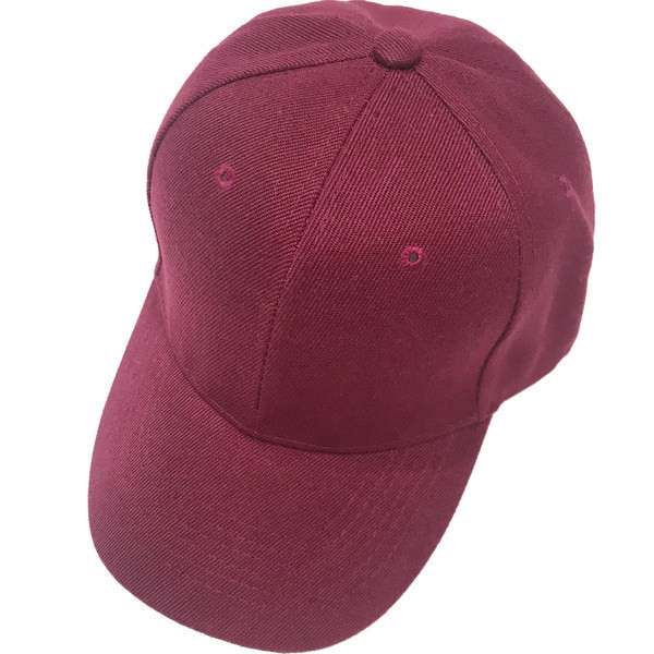 Șapcă de baseball pentru femei, într-o singură culoare, cu vizor