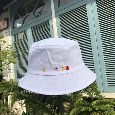 Pălărie de pescuit de zi cu zi pentru femei - cu broderie