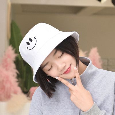 Pălărie de pescuit de zi cu zi pentru femei - cu broderie