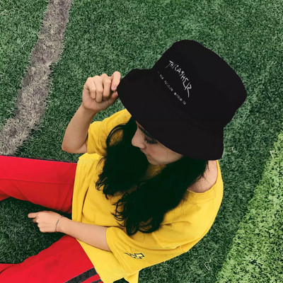 Pălărie de pescuit de zi cu zi pentru femei - cu broderie