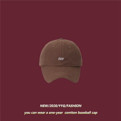 Palarie casual cu viziera si inscriptie brodata