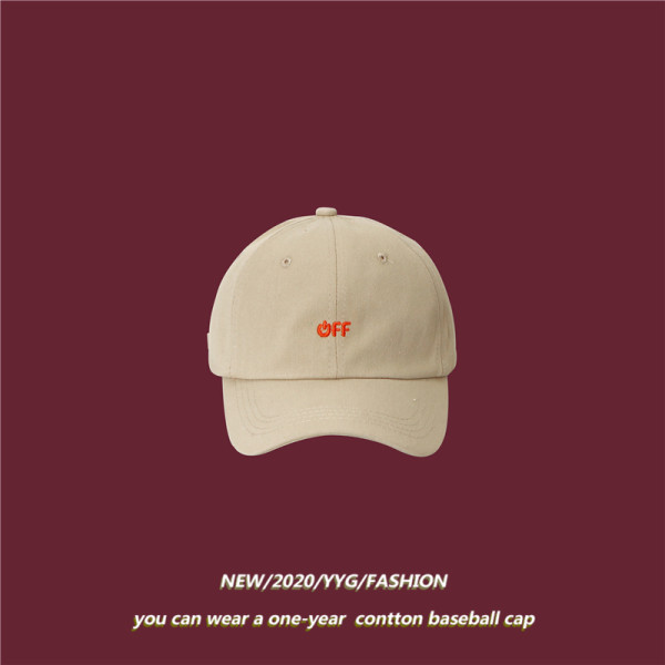 Palarie casual cu viziera si inscriptie brodata