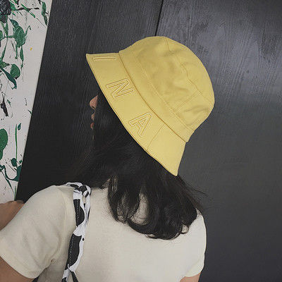 Pălărie casual de damă idiot cu broderie