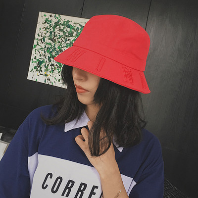 Pălărie casual de damă idiot cu broderie