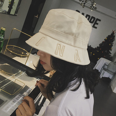 Pălărie casual de damă idiot cu broderie