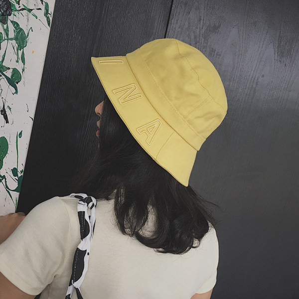 Pălărie casual de damă idiot cu broderie