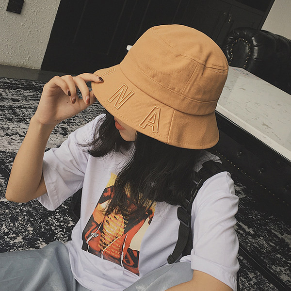 Pălărie casual de damă idiot cu broderie