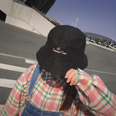 Palarie dama casual tip idiot - cu broderie