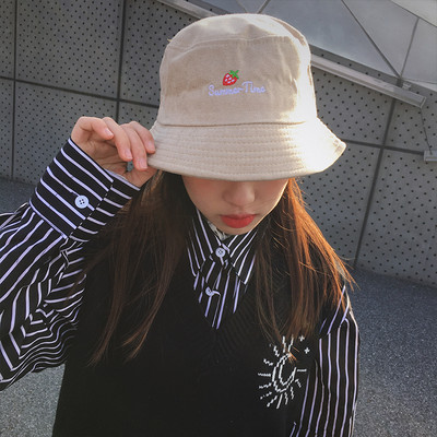 Palarie dama casual tip idiot - cu broderie