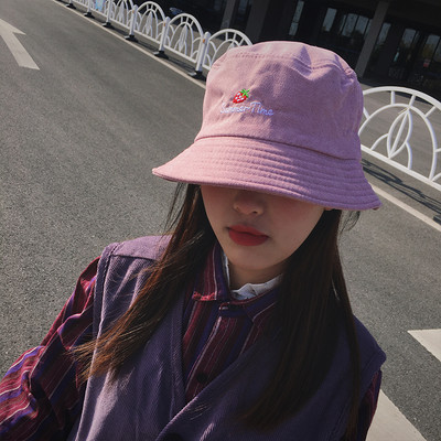 Palarie dama casual tip idiot - cu broderie