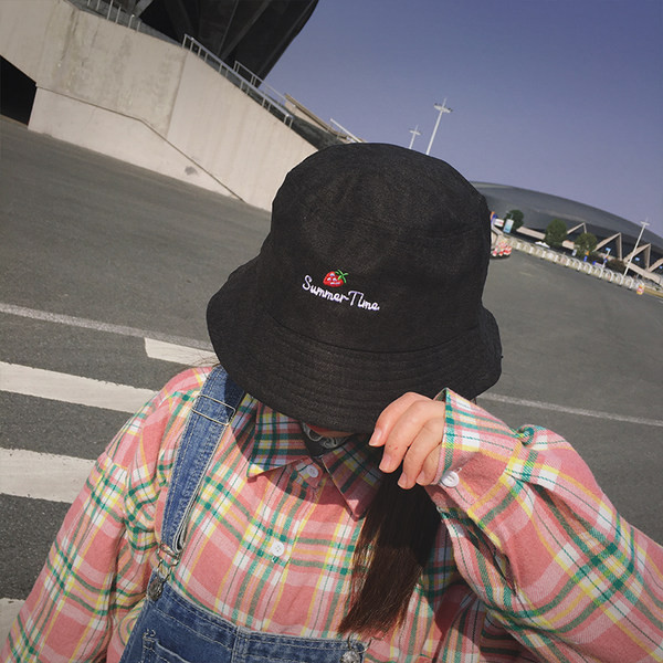 Palarie dama casual tip idiot - cu broderie