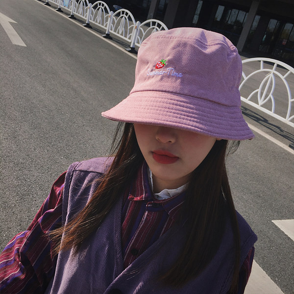 Palarie dama casual tip idiot - cu broderie