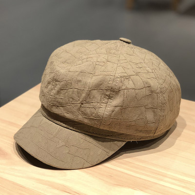 Palarie casual dama in stil retro in trei culori