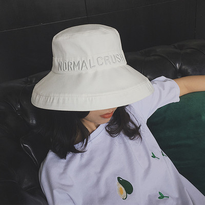 Palarie casual dama - tip pescuit cu inscriptie