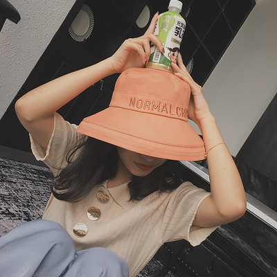 Palarie casual dama - tip pescuit cu inscriptie