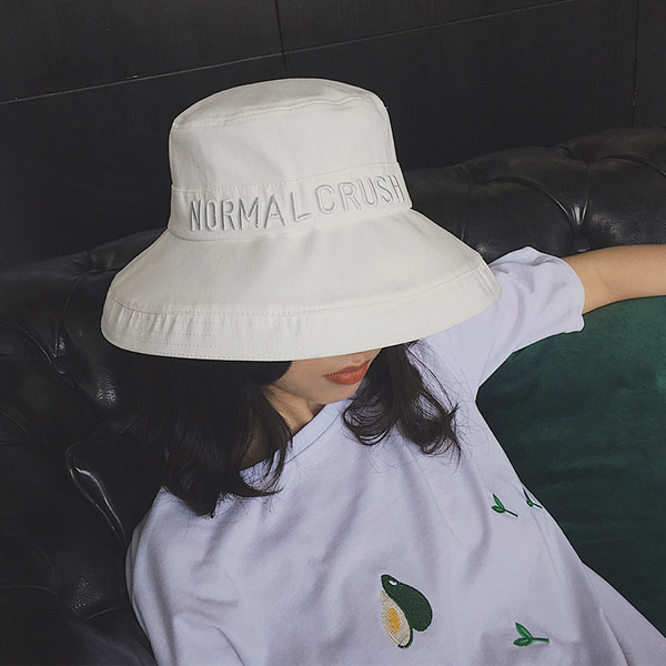 Palarie casual dama - tip pescuit cu inscriptie