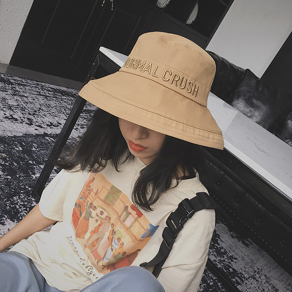 Palarie casual dama - tip pescuit cu inscriptie