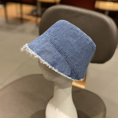Palarie de pescuit de dama din denim in mai multe culori