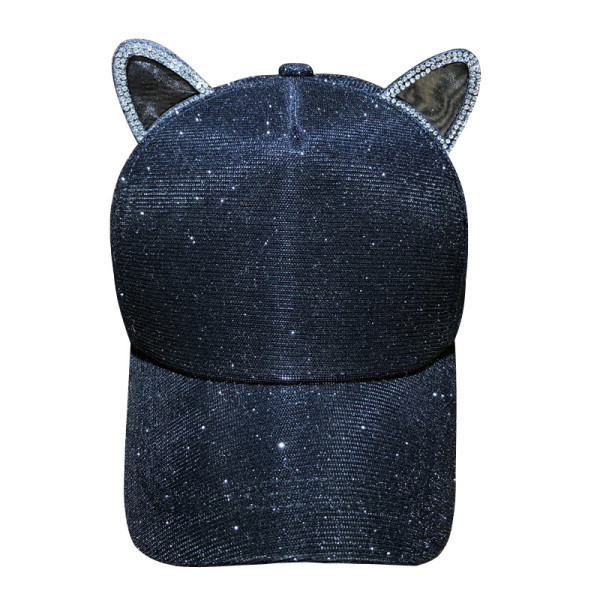 Pălărie modernă pentru femei cu element 3D și pietre