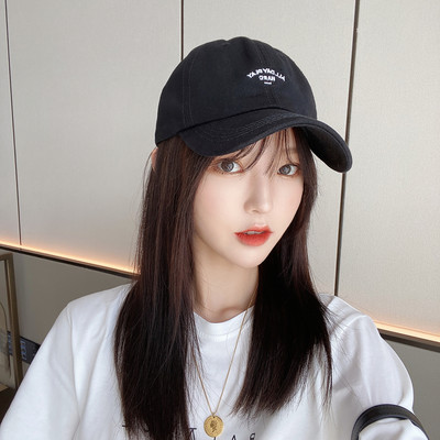 Șapcă de baseball pentru femei cu vizor și inscripție