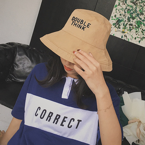 Palarie de protectie solara dama cu broderie