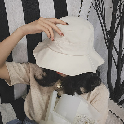 Palarie de pescuit de dama cu franjuri