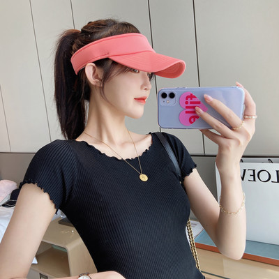 Jednobojni ženski štitnik od sunca