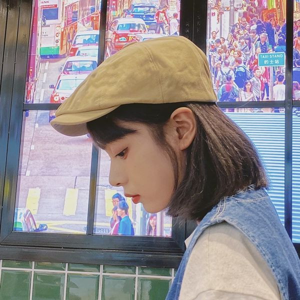 Ženska ležerna kapa tipa beretke