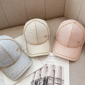 Palarie de dama cu vizor si pietre de decor