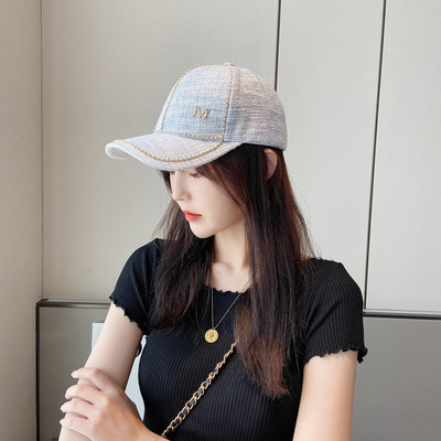 Palarie de dama cu vizor si pietre de decor