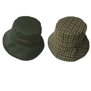 Pălărie de femei de zi cu zi cu broderie - două fețe