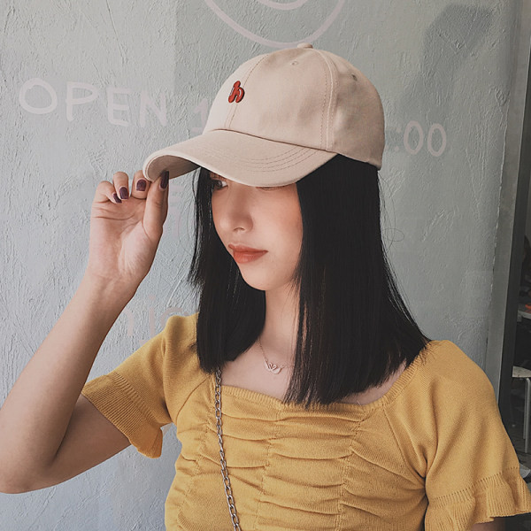 Casual καλοκαιρινό καπέλο με γείσο και κέντημα