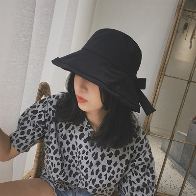 Palarie textila dama cu panglica